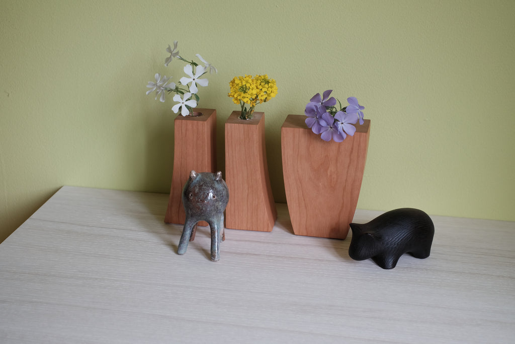 Set of 3 Bud Vases