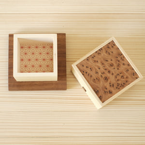 Square Button Box