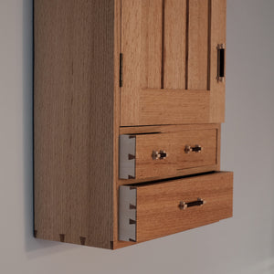 Red Oak Wall Cabinet Plan